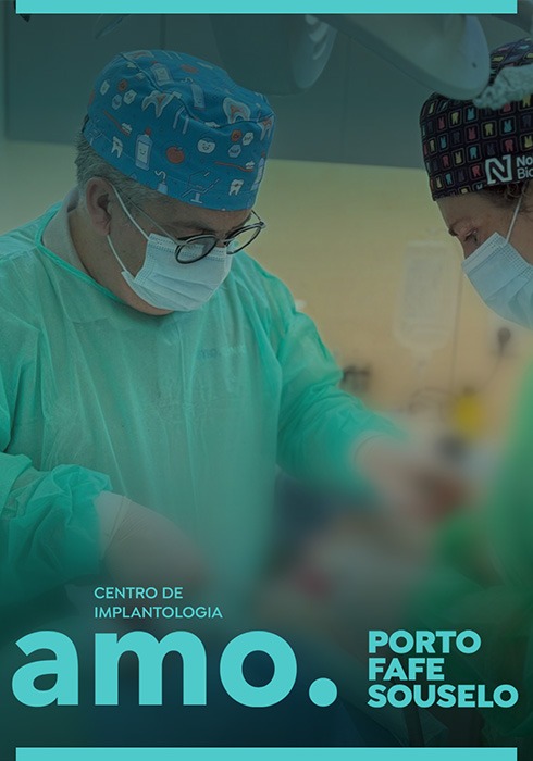 Dr. Filipe Ramos em cirurgia de prótese fixa